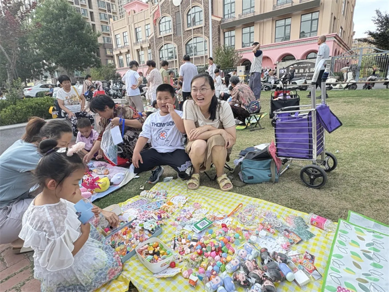 冯特杉青幼儿园跳蚤市场活动
